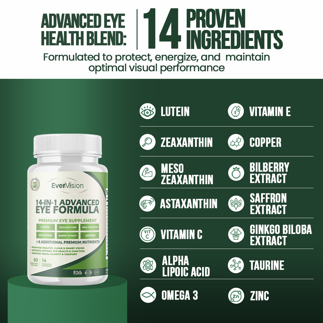 TrueVia 14-in-1 Advanced Eye Formula