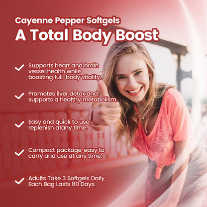 Cayenne Pepper Soft Gels
