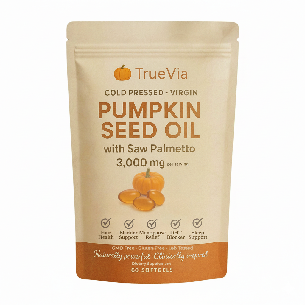 TrueVia® Pumpkin Seed Oil Softgels