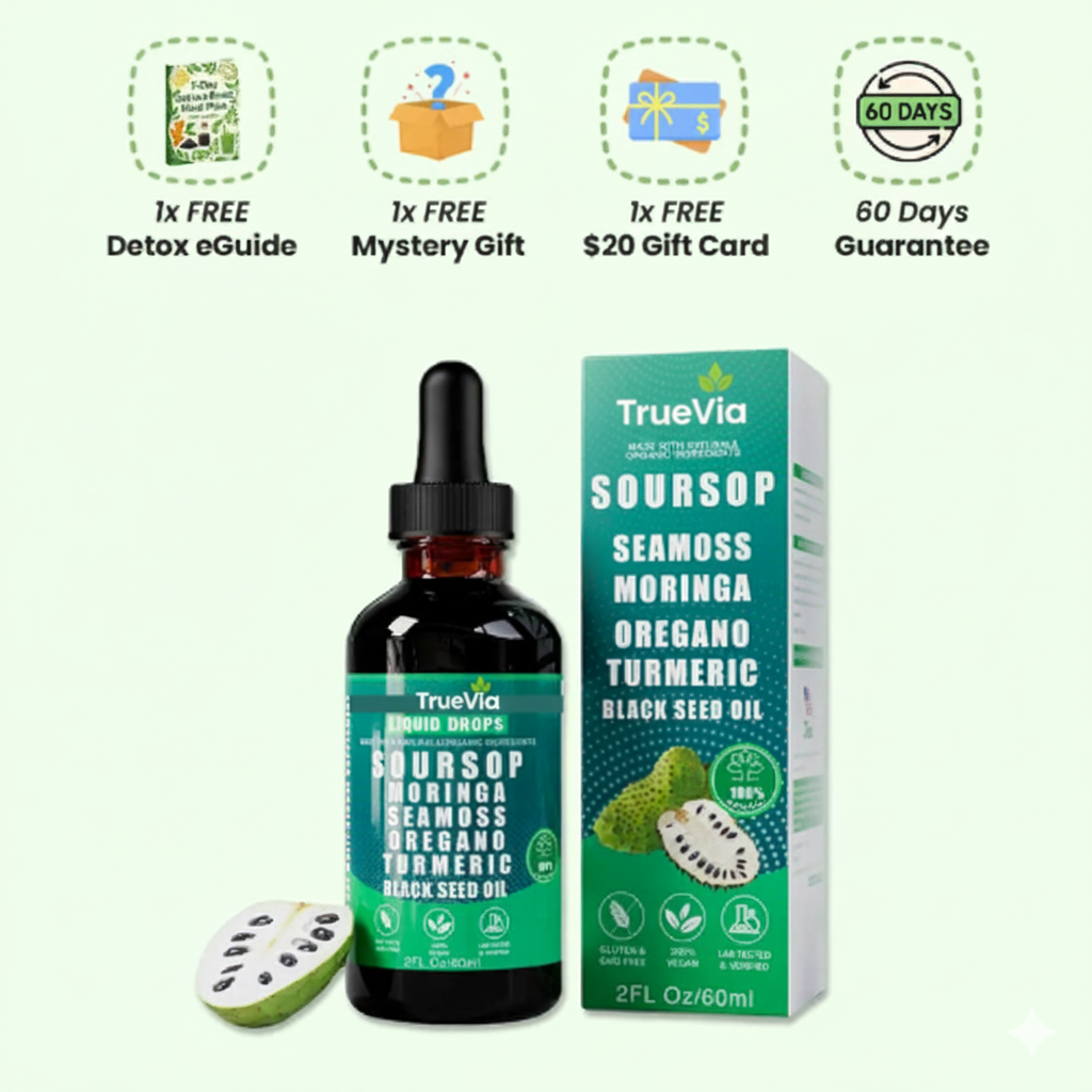 100% Natural 10-in-1 Soursop Extract Drops