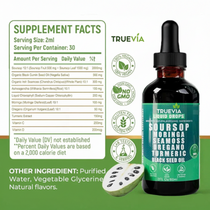 100% Natural 10-in-1 Soursop Extract Drops