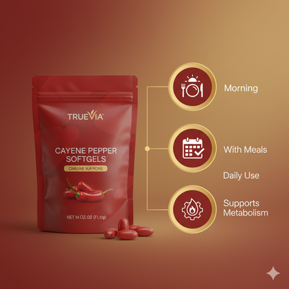 Cayenne Pepper Soft Gels
