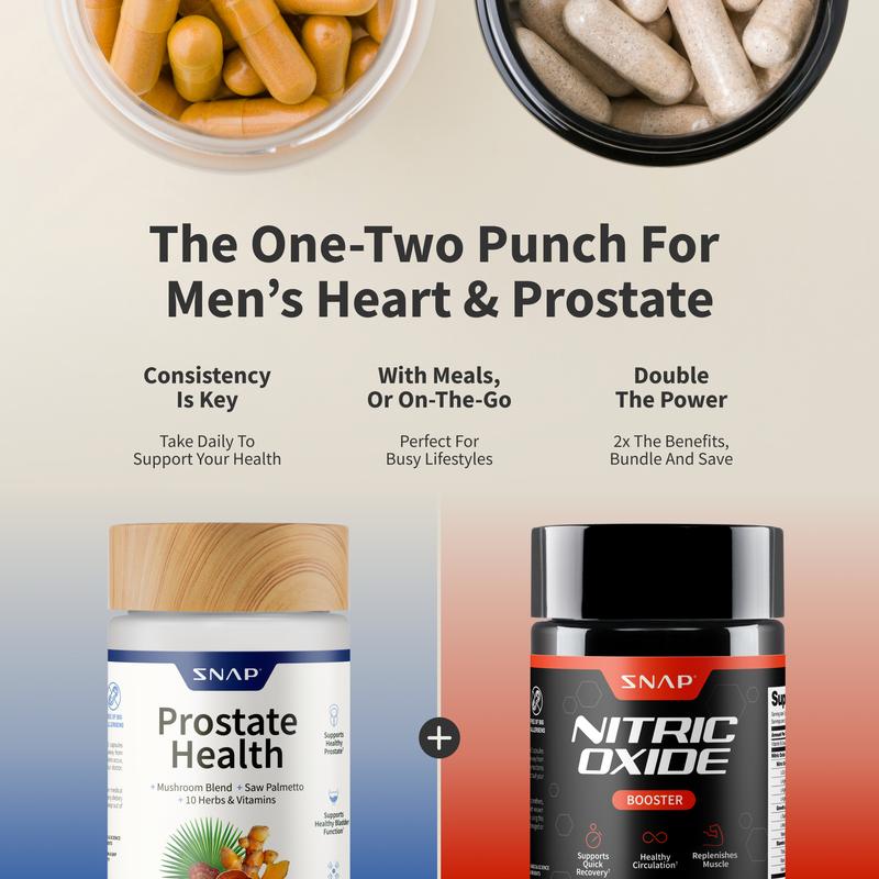 Advanced Nitric Oxide + Prostate Health Complex Duo