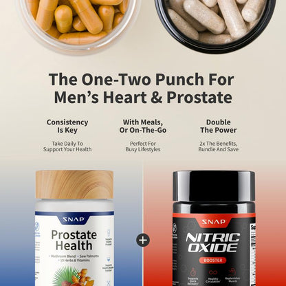 Advanced Nitric Oxide + Prostate Health Complex Duo