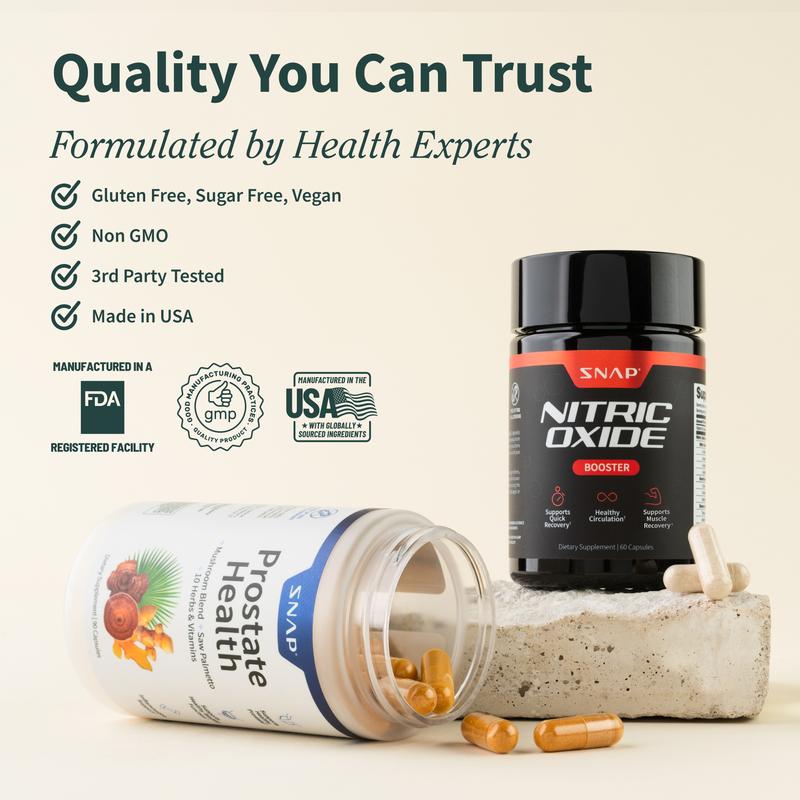 Advanced Nitric Oxide + Prostate Health Complex Duo