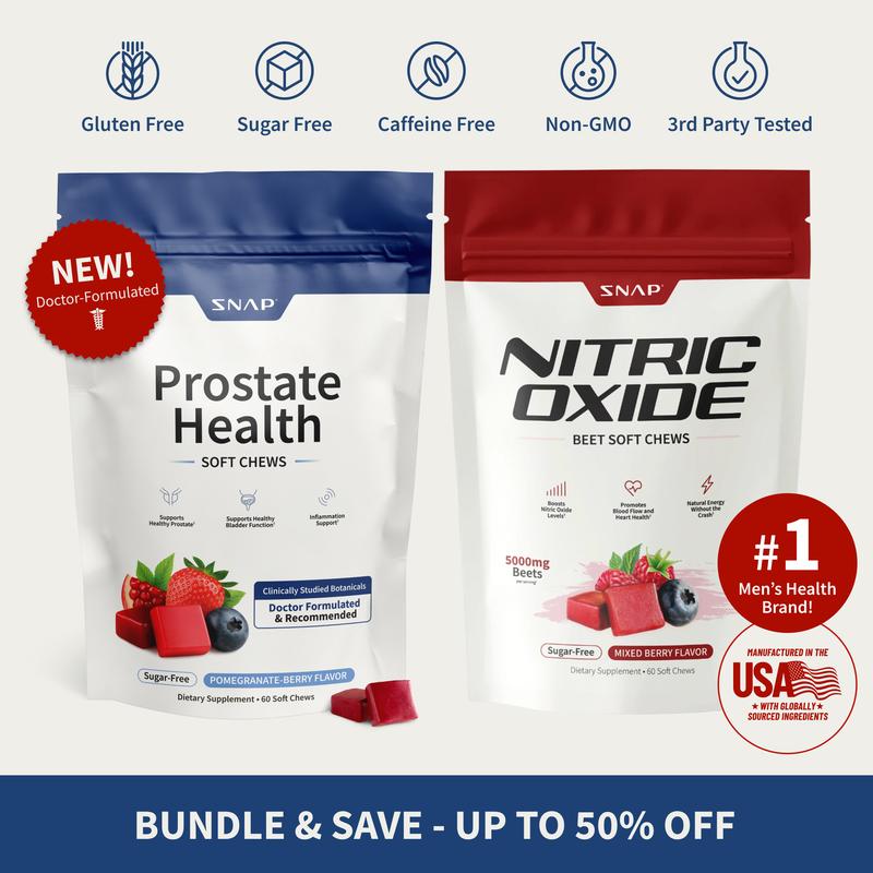 Prostate & Nitric Oxide Chews Duo Pack