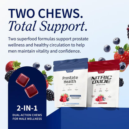 Prostate & Nitric Oxide Chews Duo Pack
